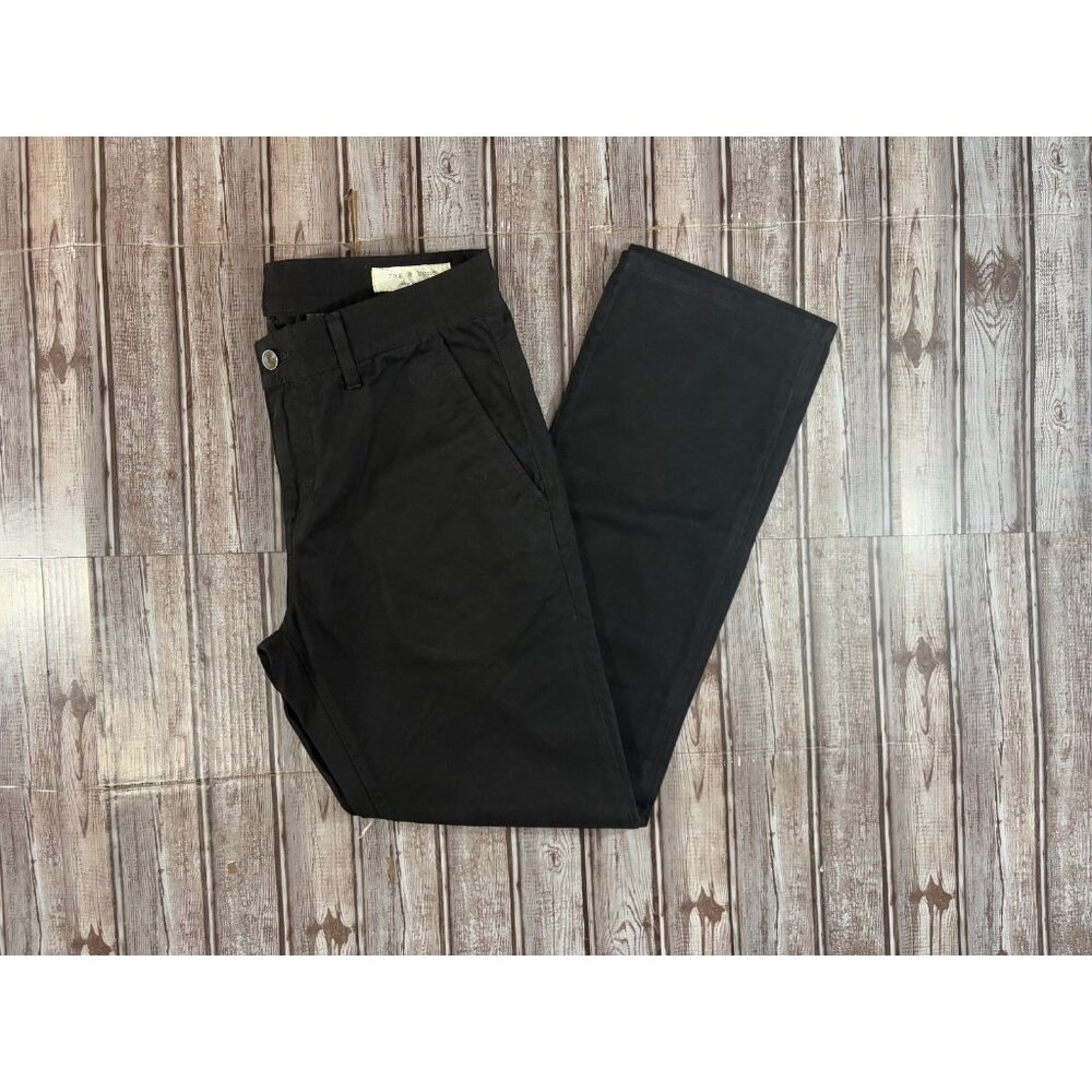 Rag & Bone Chino Pants size 30 color brushed black NWOT hand made in USA